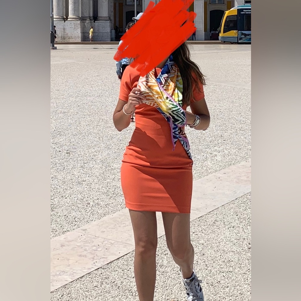 Likely Manhattan Orange Dress